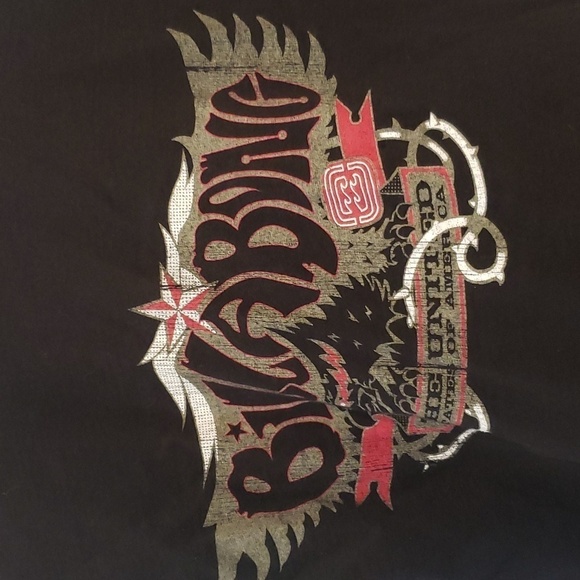 Billabong T-Shirt Graphic Black 100% Cotton Size Small Men UNISEX - Picture 4 of 10